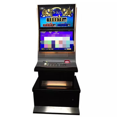 Multilingual Arcade Fishing Game Machine Sturdy Practical Black Color