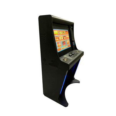 Stable Vertical Pot Of Gold Game Machine 22'' Metal Material