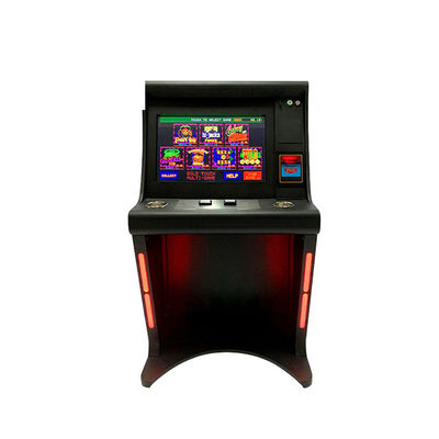 Stable Vertical Pot Of Gold Game Machine 22'' Metal Material