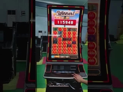 Μηχανή παιχνιδιών αυλακώσεων 32/43 ίντσας, κυρτός προωθητής νομισμάτων στάσεων ικανότητας οθόνης